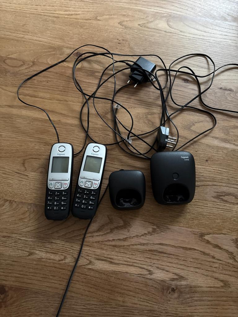 Gigaset A415 Duo draadloze telefoons met opladers, Ophalen of Verzenden, Zo goed als nieuw, 2 handsets