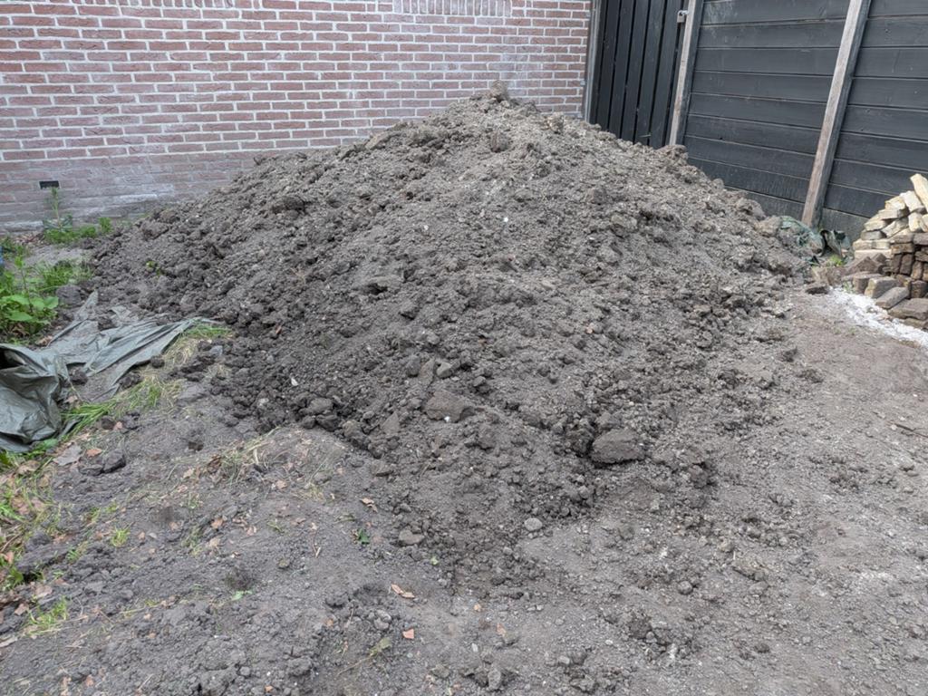 Gratis ongeveer 5 kuub grond, gedeelte ophalen mag, Tuin en Terras, Ophalen, Tuinaarde