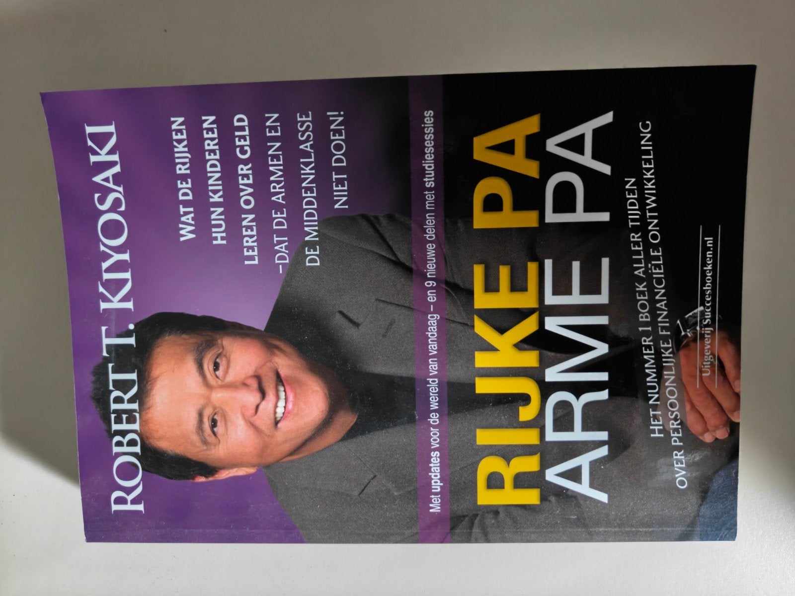 Rijke Pa, Arme Pa - Robert T. Kiyosaki, Boeken, Economie, Management en Marketing, Ophalen of Verzenden, Zo goed als nieuw, Geld en Beleggen