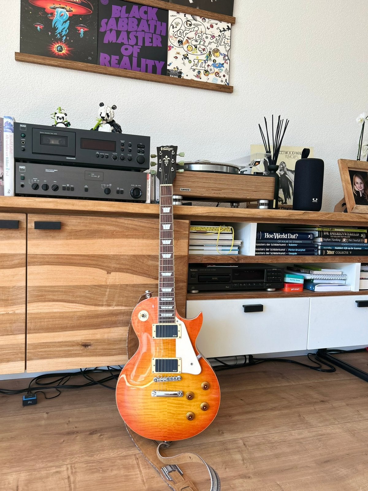 Les Paul model Vintage V100, Ophalen, Zo goed als nieuw, Solid body, Gibson