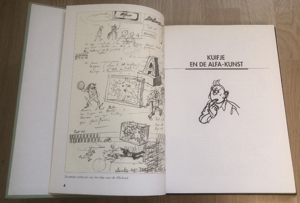 KUIFJE - KUIFJE EN DE ALFA-KUNST/DE GUITENSTREKEN VAN, Boeken, Stripboeken, Eén stripboek, Ophalen of Verzenden, Zo goed als nieuw
