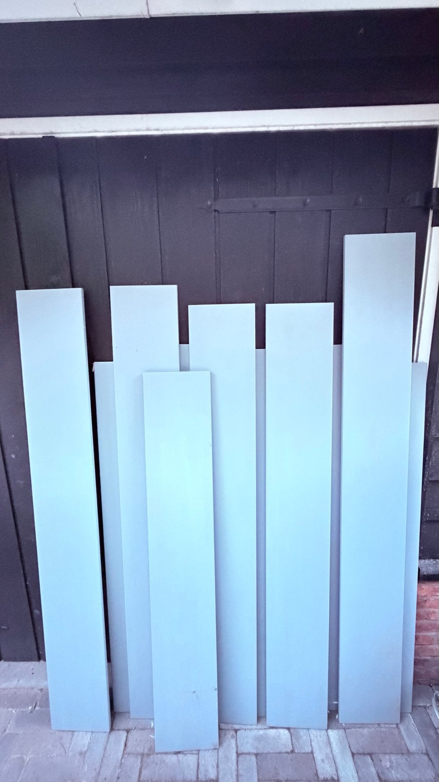 Red Cedar Planken - 11 stuks, diverse lengtes, Doe-het-zelf en Verbouw, Ophalen, Minder dan 25 mm, Nieuw, Plank