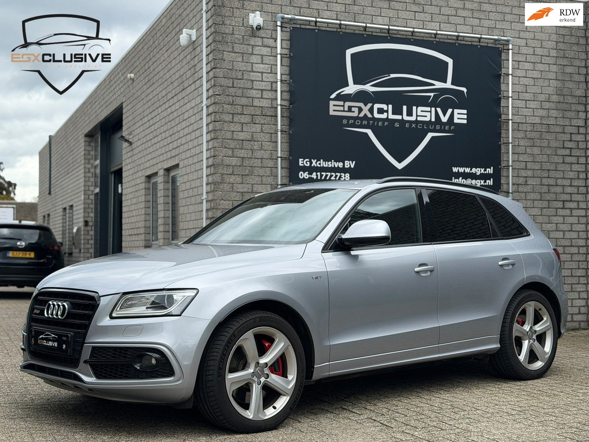 Audi SQ5 3.0 TDI quattro Pro Line PDC |LEDER| STOELVERWARMIN, Auto's, 15 km/l, Gebruikt, Zwart, 241 €/maand