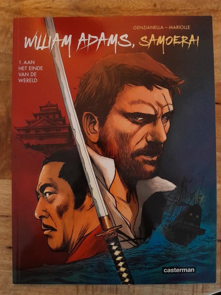 William Adams - Samoerai - 1. Aan het einde van de wereld, Eén stripboek, Ophalen of Verzenden, Zo goed als nieuw