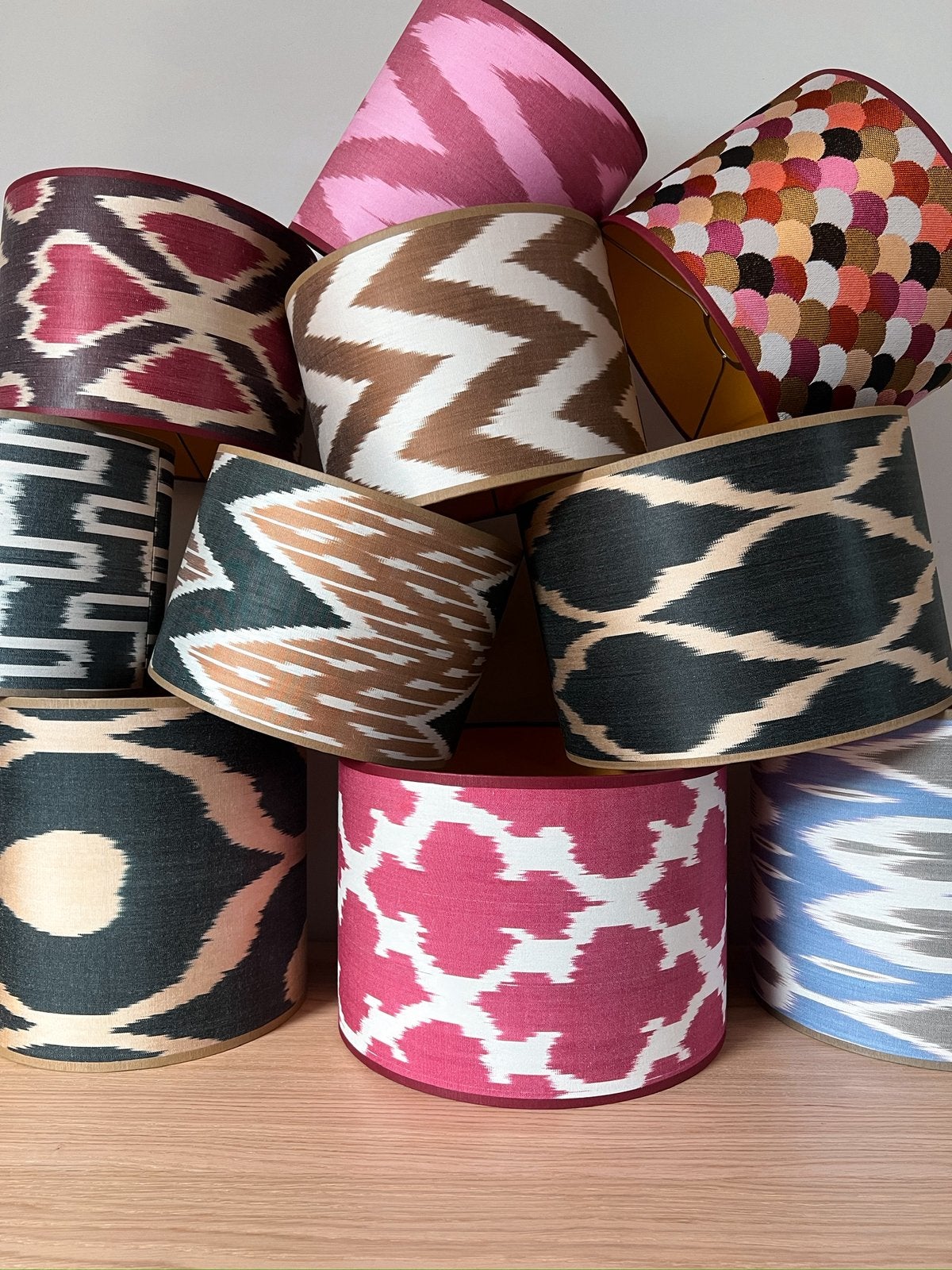 Diverse lampenkappen - vanaf €69 - unieke lampenkappen, Ophalen of Verzenden, Nieuw