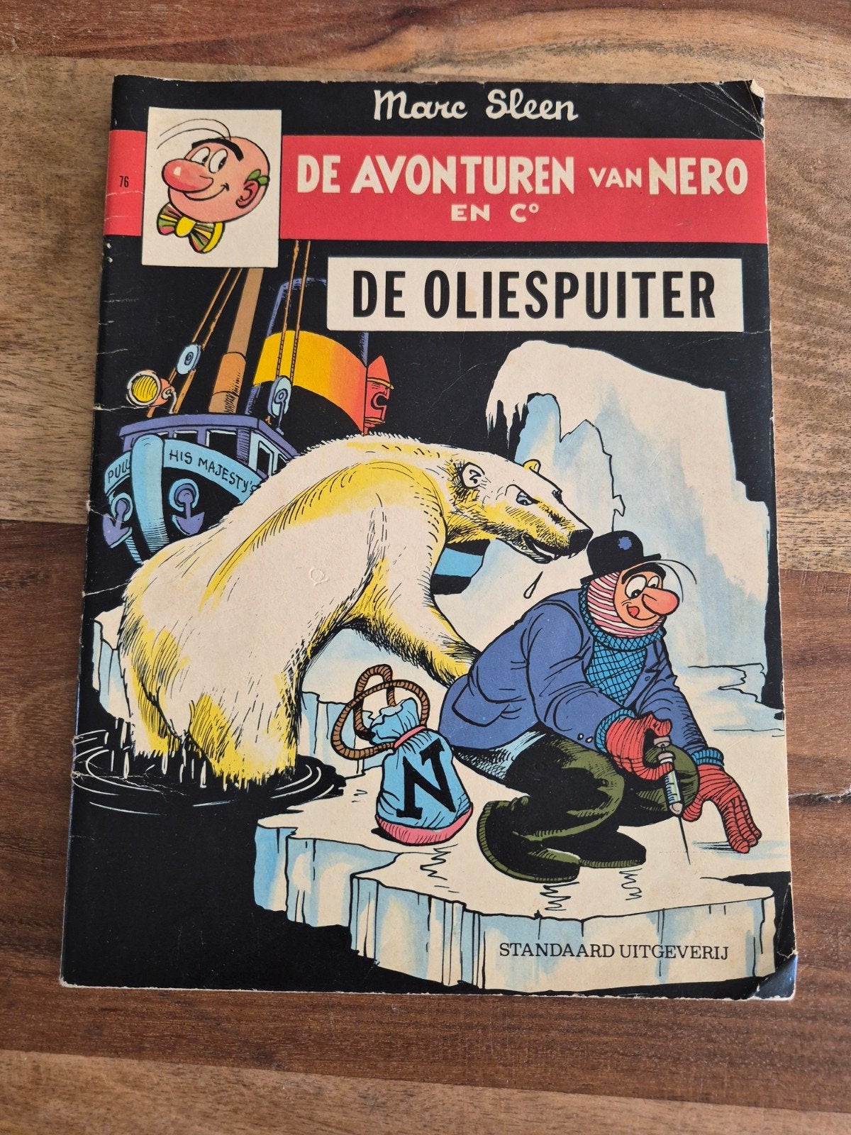 De Avonturen van Nero en Co - De Oliespuiter, Boeken, Stripboeken, Gelezen, Marc Sleen, Eén stripboek, Ophalen of Verzenden