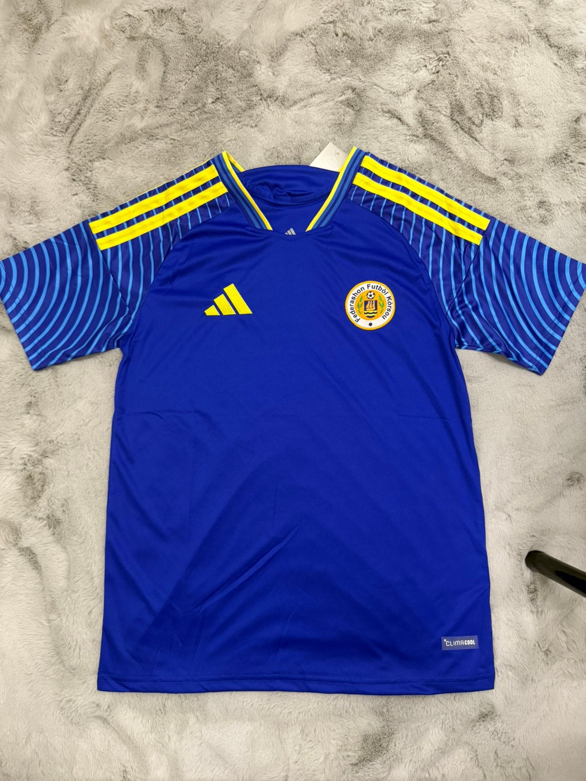 Curacao Jersey World Cup, Groter dan maat XL, Ophalen of Verzenden, Zo goed als nieuw, Shirt