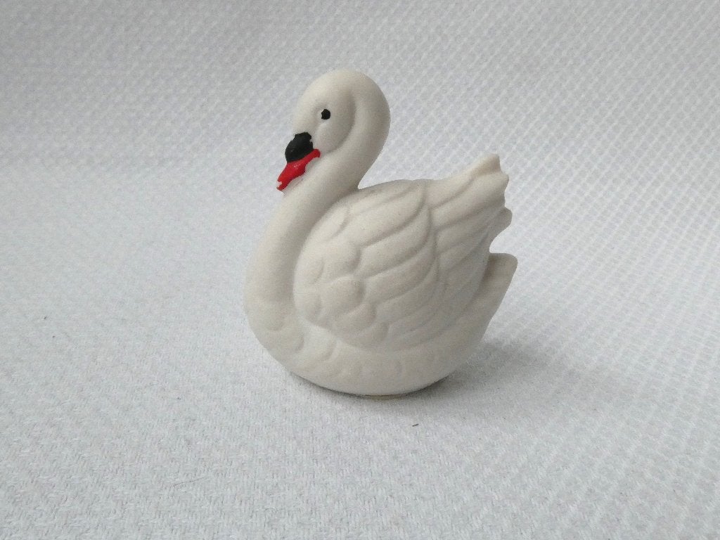 Goebel Porselein Zwaantje, Ophalen of Verzenden, Gebruikt, Vogel, Beeldje of Figuurtje