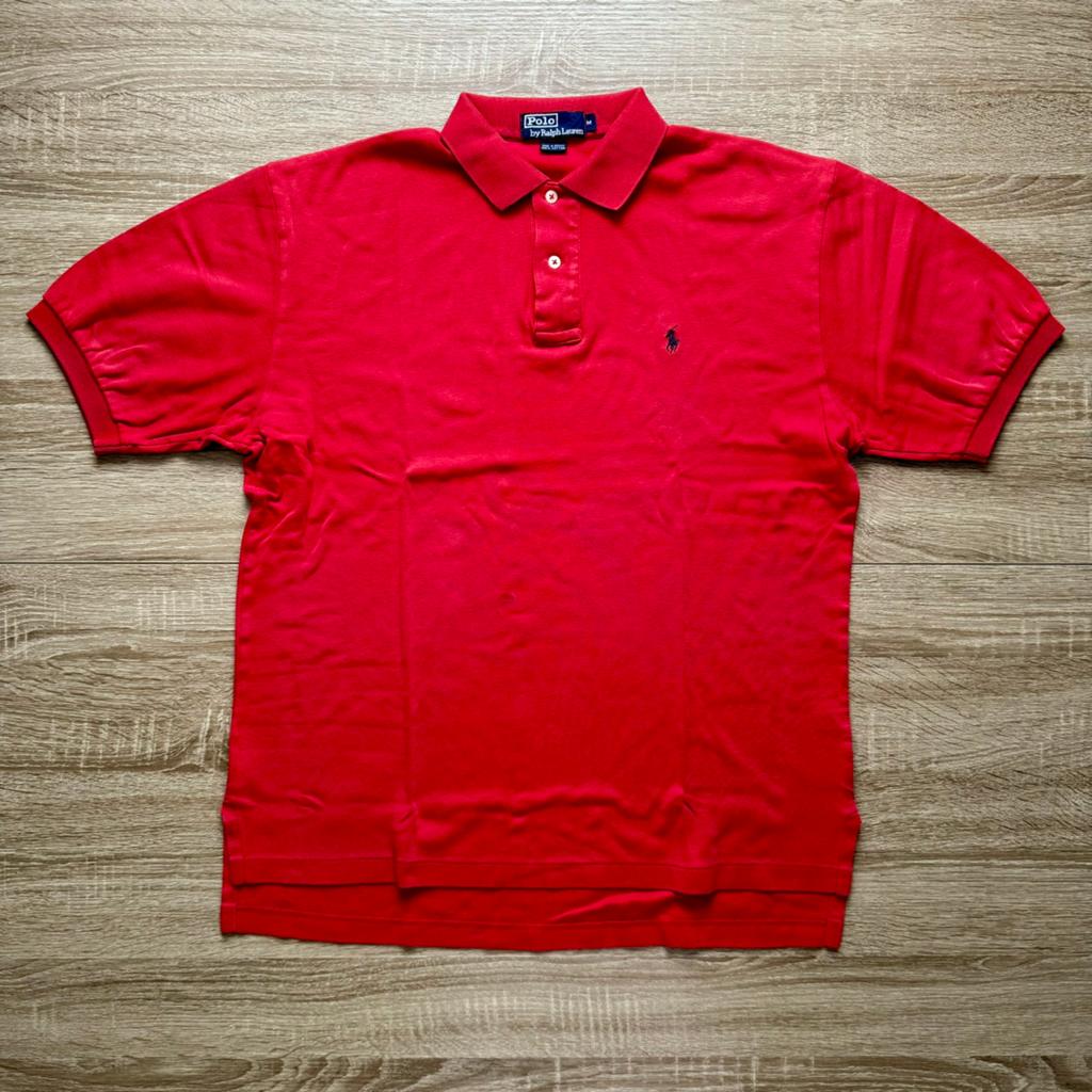 Ralph Lauren Polo, Kleding | Heren, Polo's, Gedragen, Maat 48/50 (M), Rood, Verzenden