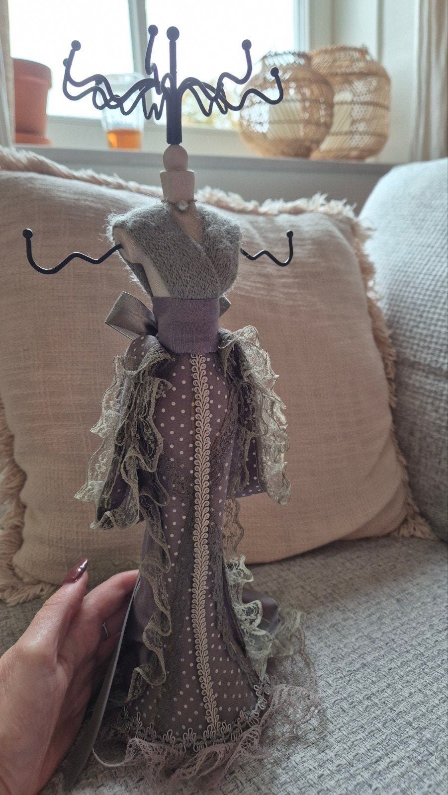 Prachtige sieraden standaard/ houder, Overige materialen, Overige voorstellingen, Ophalen of Verzenden, Zo goed als nieuw