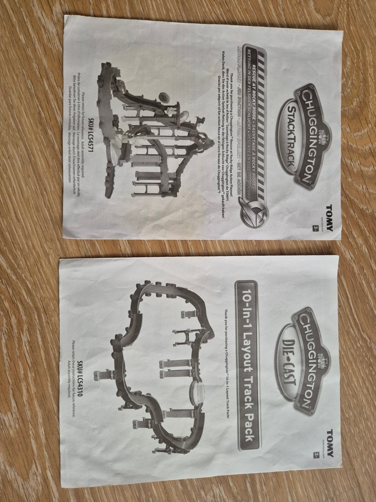 Chuggington Treinsetten - 2 complete sets, Ophalen, Gebruikt, Jongen of Meisje