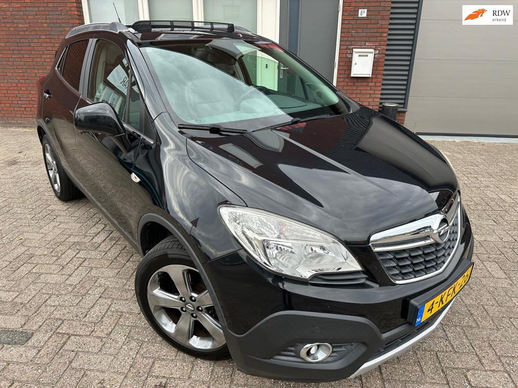 Opel Mokka 1.4 T Cosmo 4x4 / Pano / Leder / Navi / Camera, Auto's, Euro 5, 1325 kg, Gebruikt, 4 cilinders