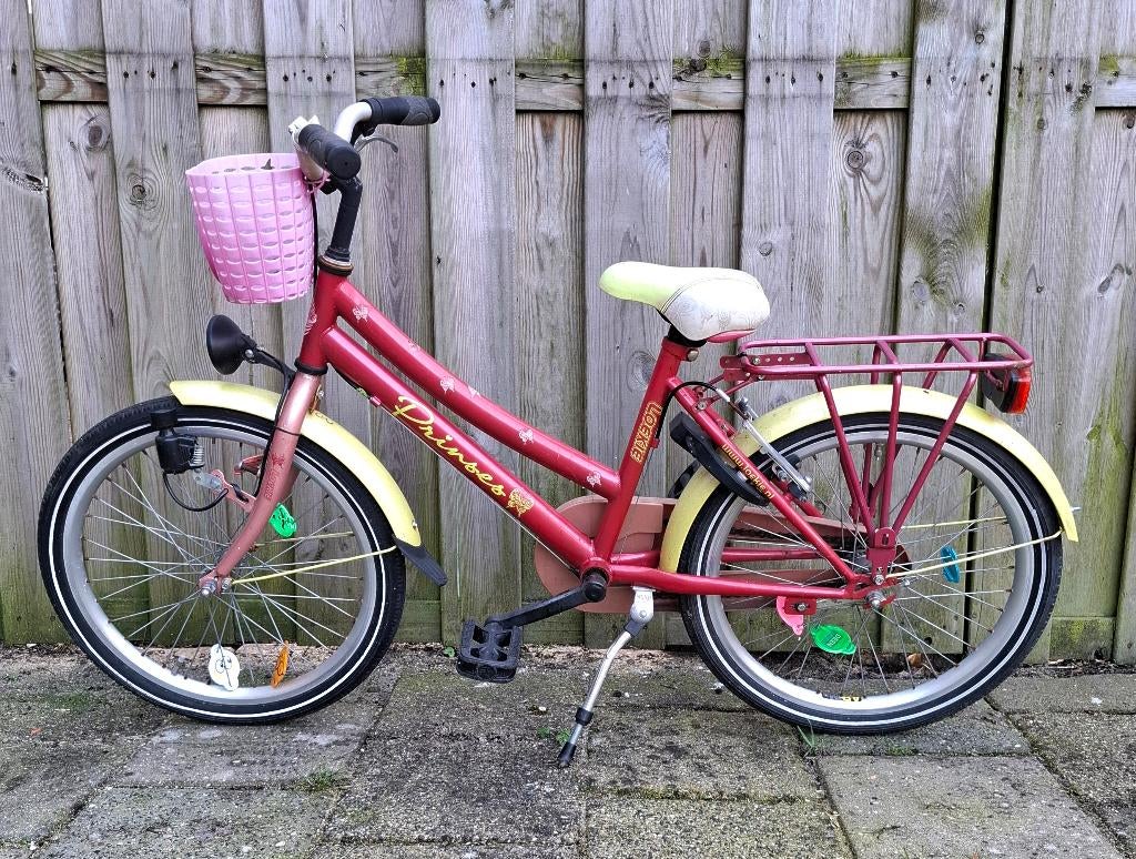 Kinderfiets Loekie Prinses, Ophalen, Gebruikt, 20 inch of meer