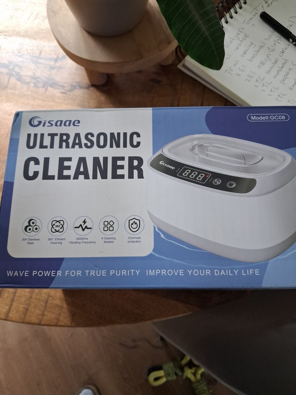 Ultrasonic cleaner Gisaae nieuw, Witgoed en Apparatuur, Overige Witgoed en Apparatuur, Ophalen of Verzenden, Nieuw