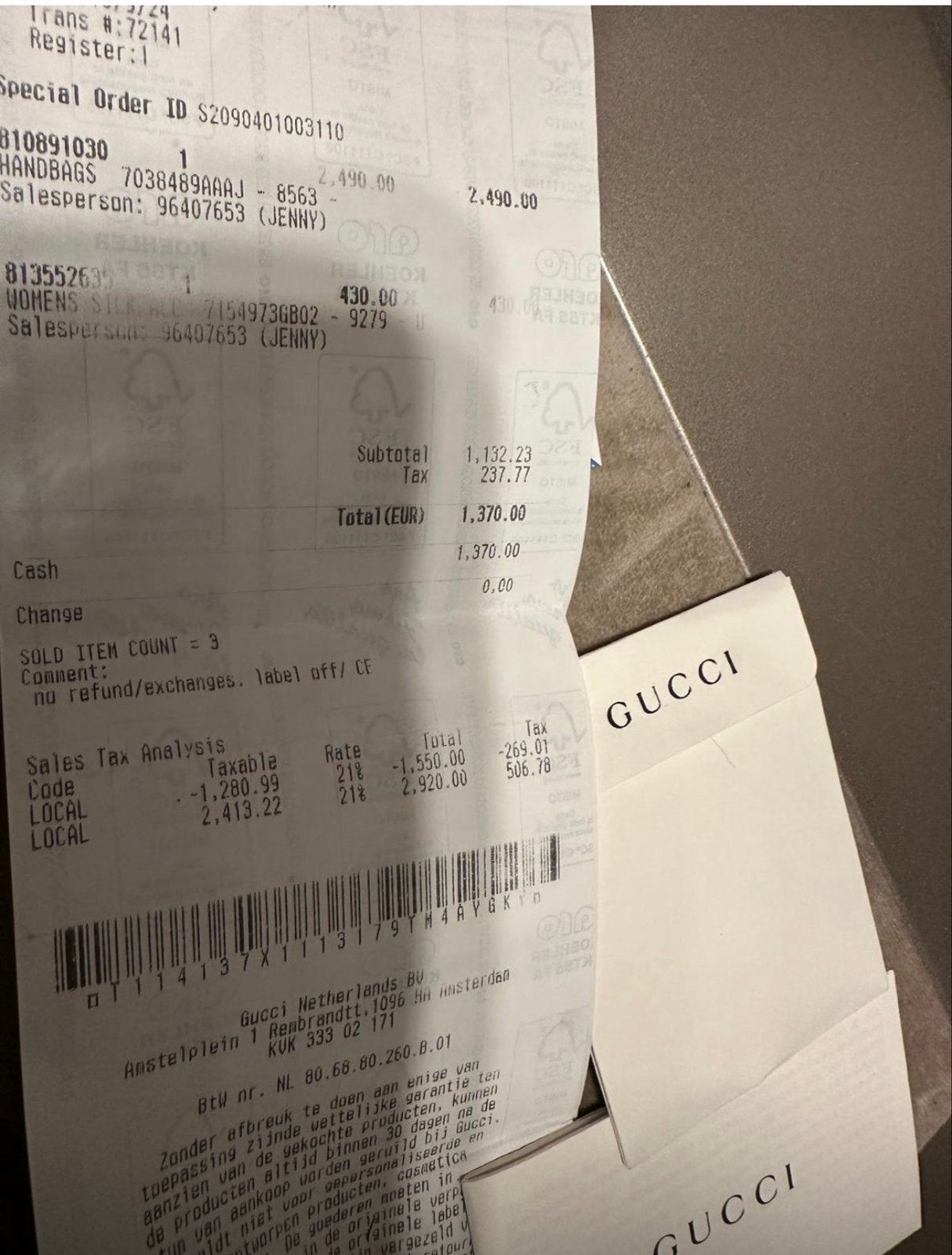 Mooie Gucci tas - Zo goed als nieuw, Ophalen of Verzenden, Zo goed als nieuw, Bruin, Handtas