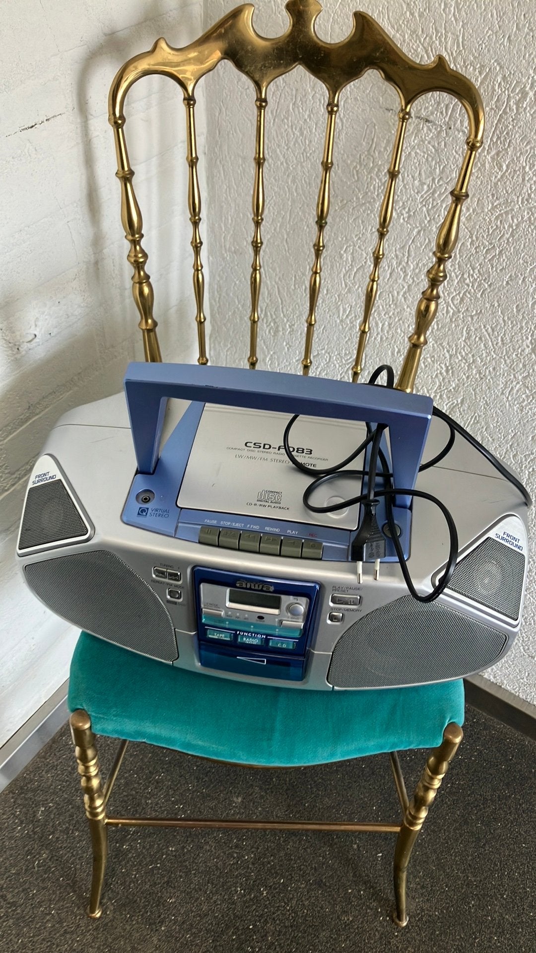 Aiwa radio CD speler, Ophalen, Zo goed als nieuw