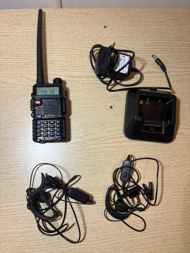 Baofeng uv-5r portofoon, Ophalen of Verzenden, Gebruikt, Portofoon of Walkie-talkie