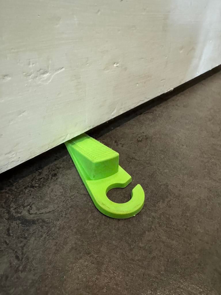 Groene deurstoppers 30 stuks, Ophalen of Verzenden, Gebruikt, Minder dan 10 m², Overige typen