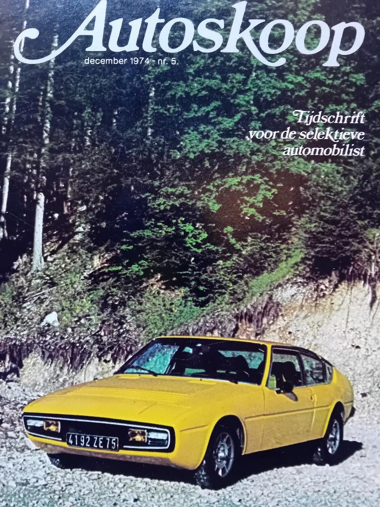 Te koop Autoskoop Simca Chrysler Matra, Ophalen of Verzenden, Zo goed als nieuw, Overige merken
