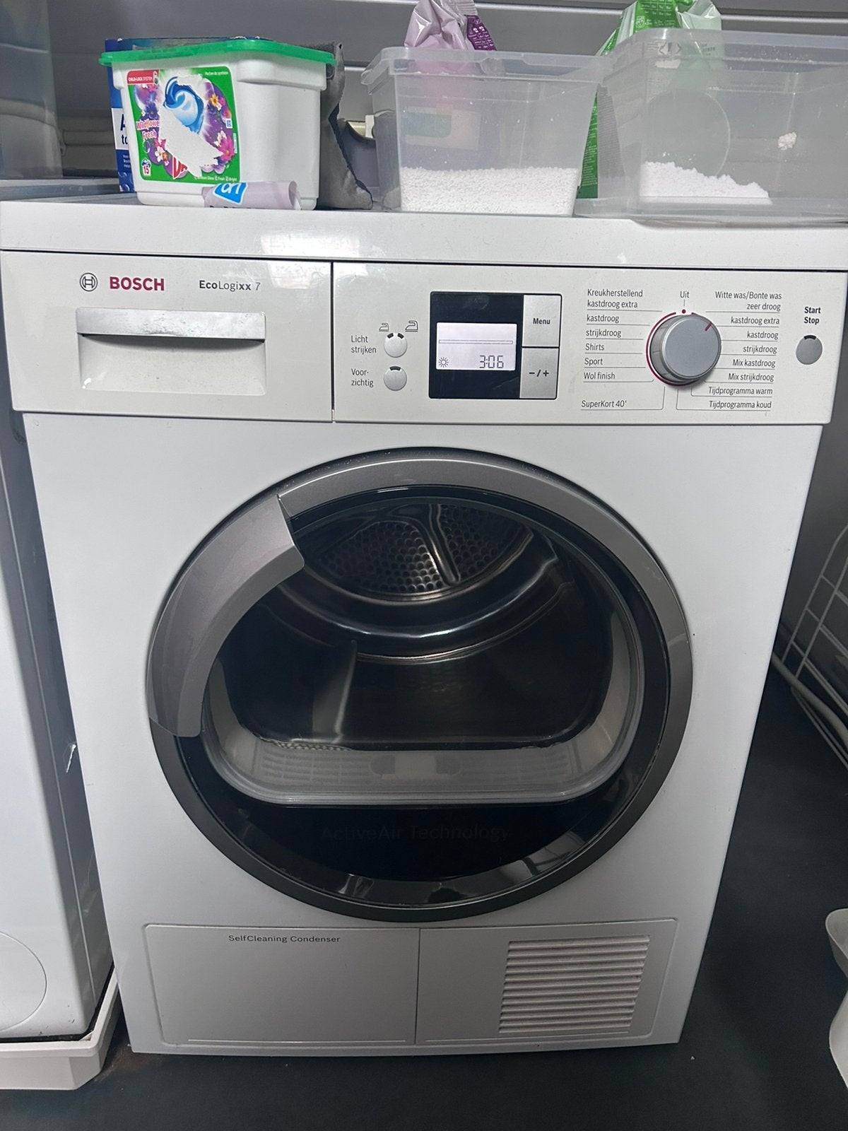 Bosch EcoLogixx 7 wasdroger gratis, Witgoed en Apparatuur, Wasdrogers, Ophalen, Overige typen