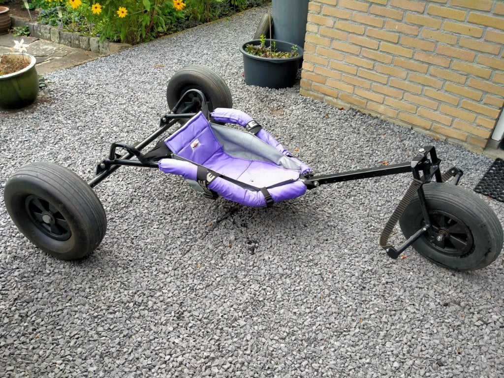 Orginele Libre kitebuggy, Ophalen, Gebruikt, Vierlijns, Toebehoren
