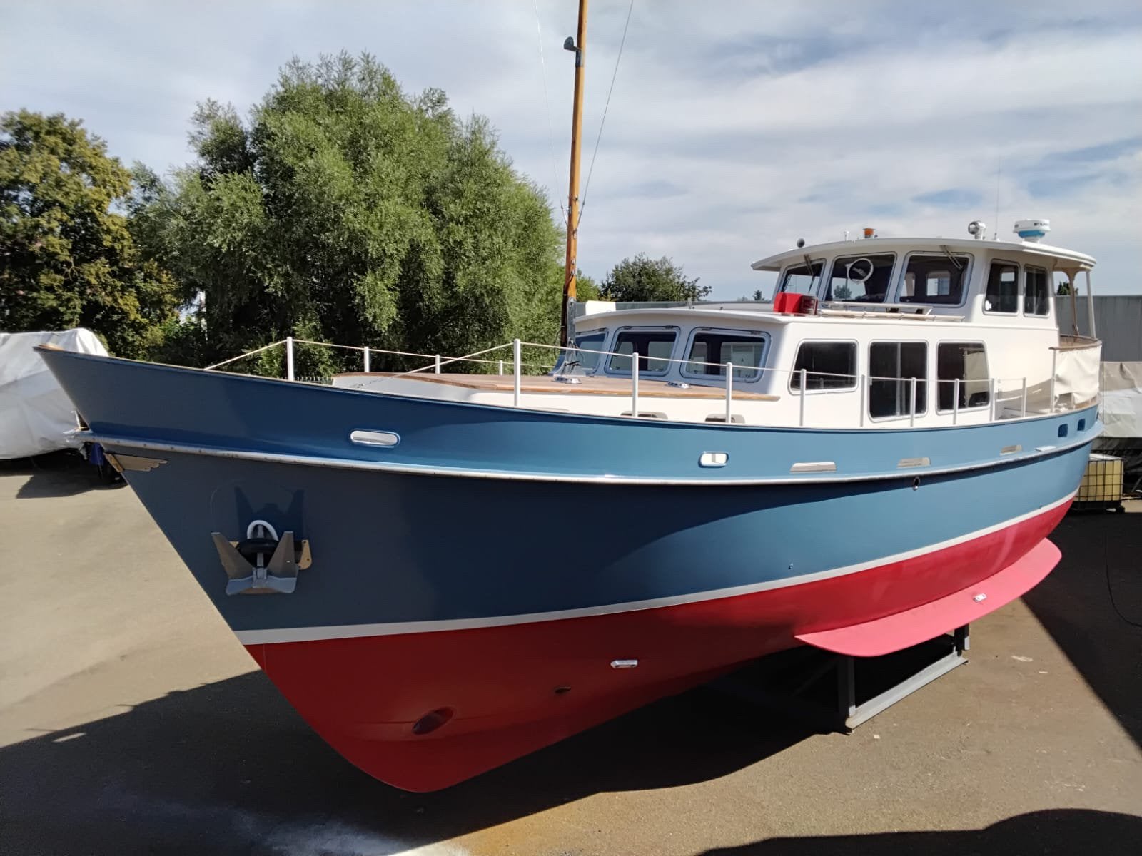 Rondspant kotter 14 x 4.30 m, Watersport en Boten, Gebruikt, Binnenboordmotor, Keuken, 4 m