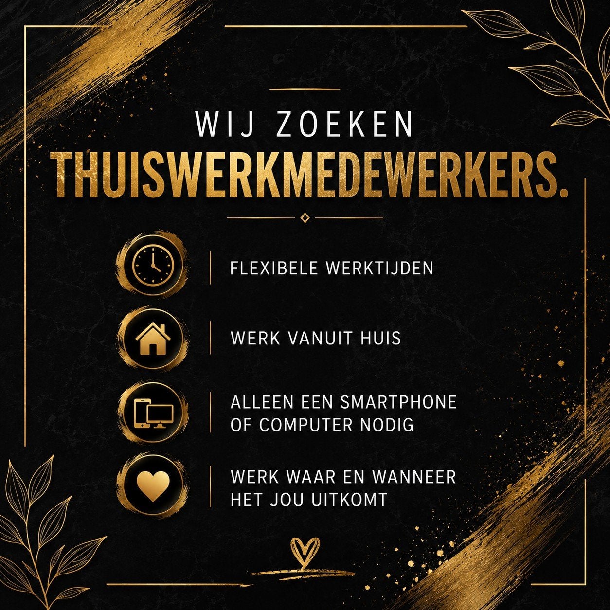 Verdien extra met parfum & beauty – vanuit huis!, Starter, Overige vormen, Overige niveaus, Geschikt als bijbaan