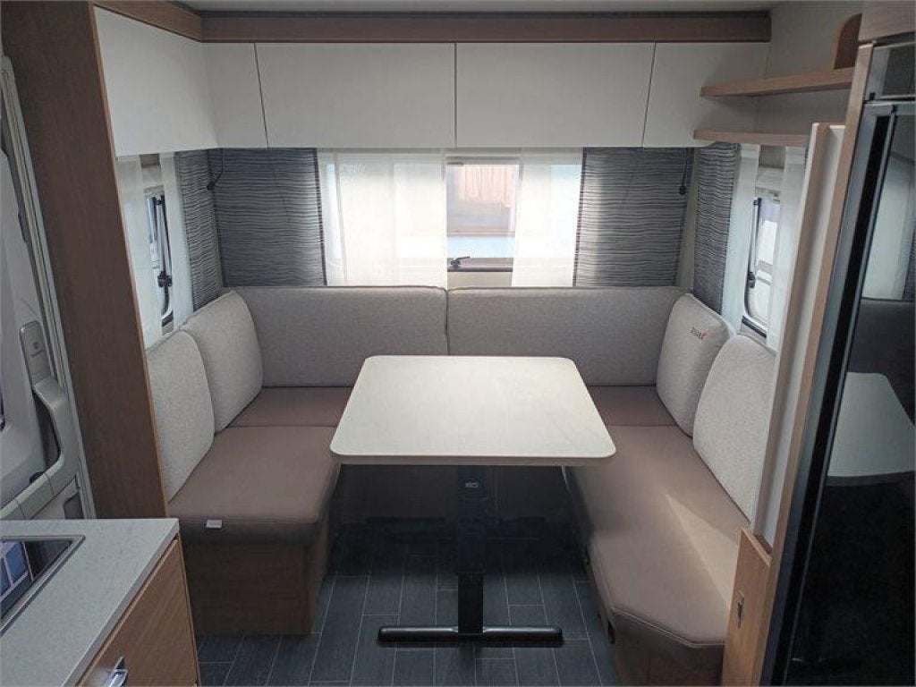 Tabbert Senara 490 TD Black Edition ALL-IN, Caravans en Kamperen, Serviceluik, Rondzit, Tabbert, Bedrijf