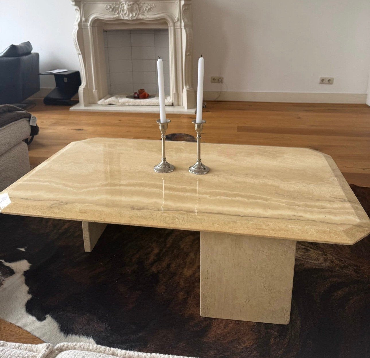 Salontafel marmer, Ophalen, Zo goed als nieuw
