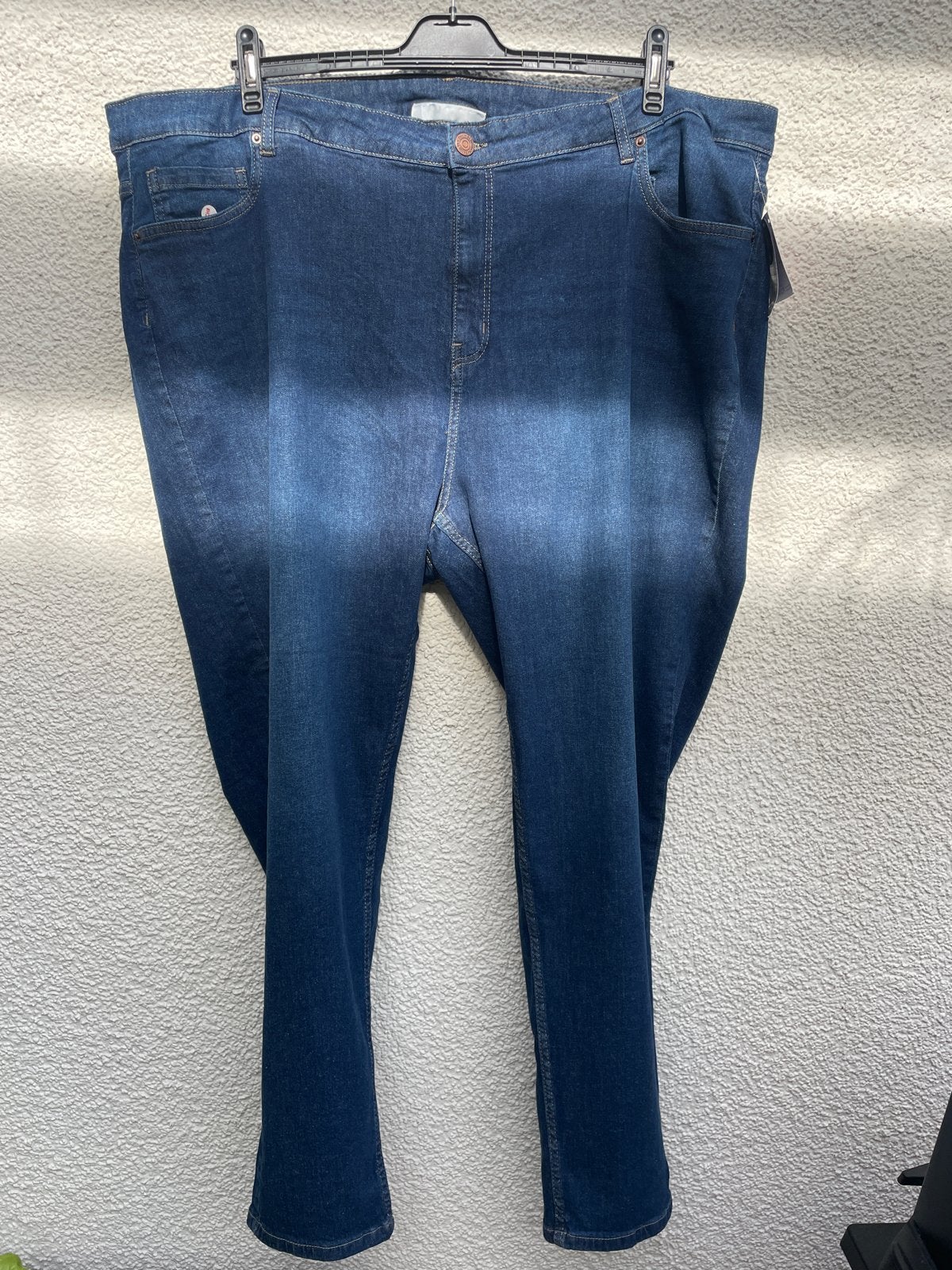 Janina Curvy Jeans Maat 56 - Nieuw met label, Kleding | Dames, Spijkerbroeken en Jeans, Ophalen of Verzenden, Nieuw, Blauw, Overige jeansmaten