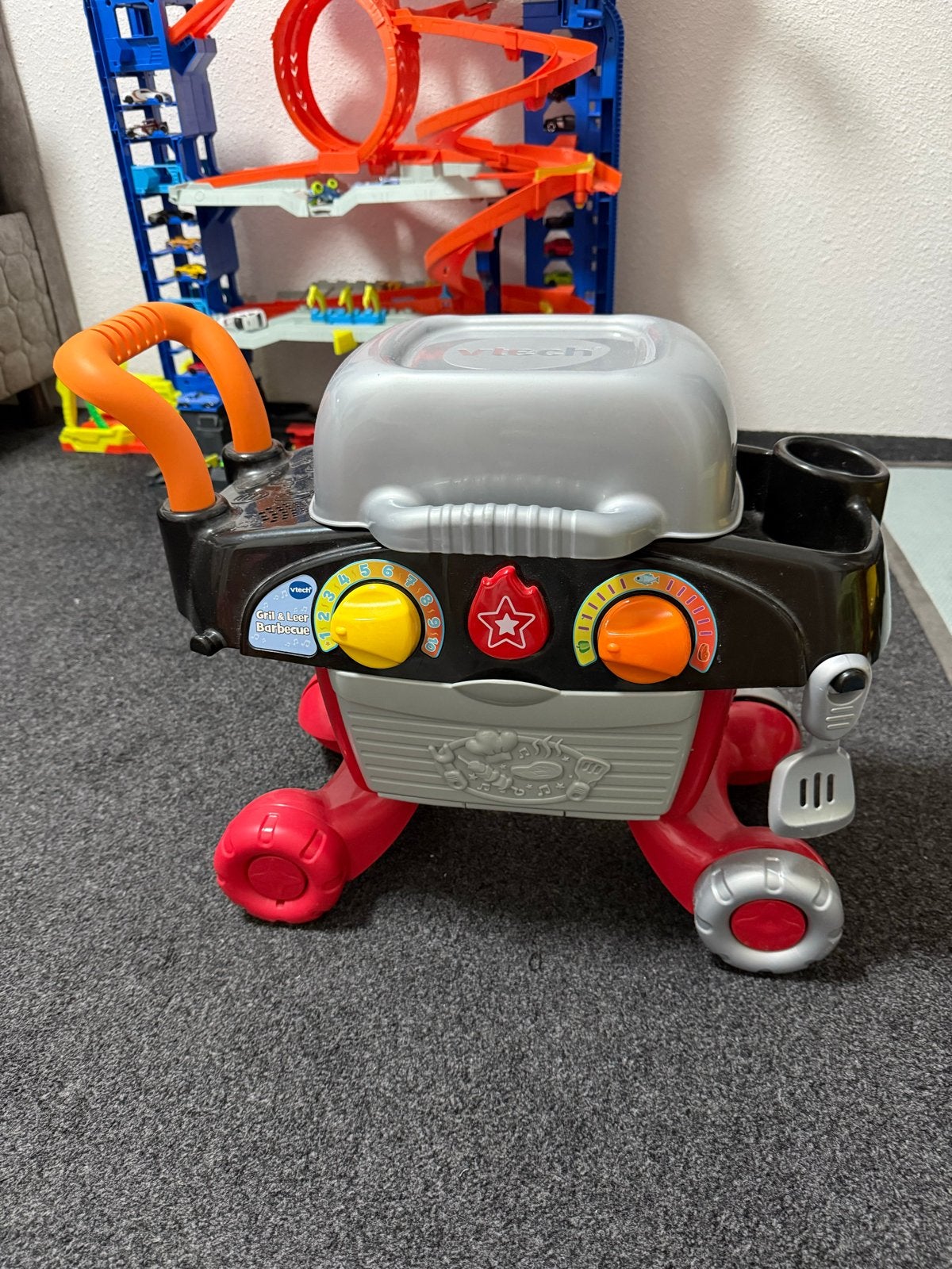 VTech Barbecue Speelgoed - Interactieve Grill, Ophalen of Verzenden, Zo goed als nieuw, Jongen of Meisje