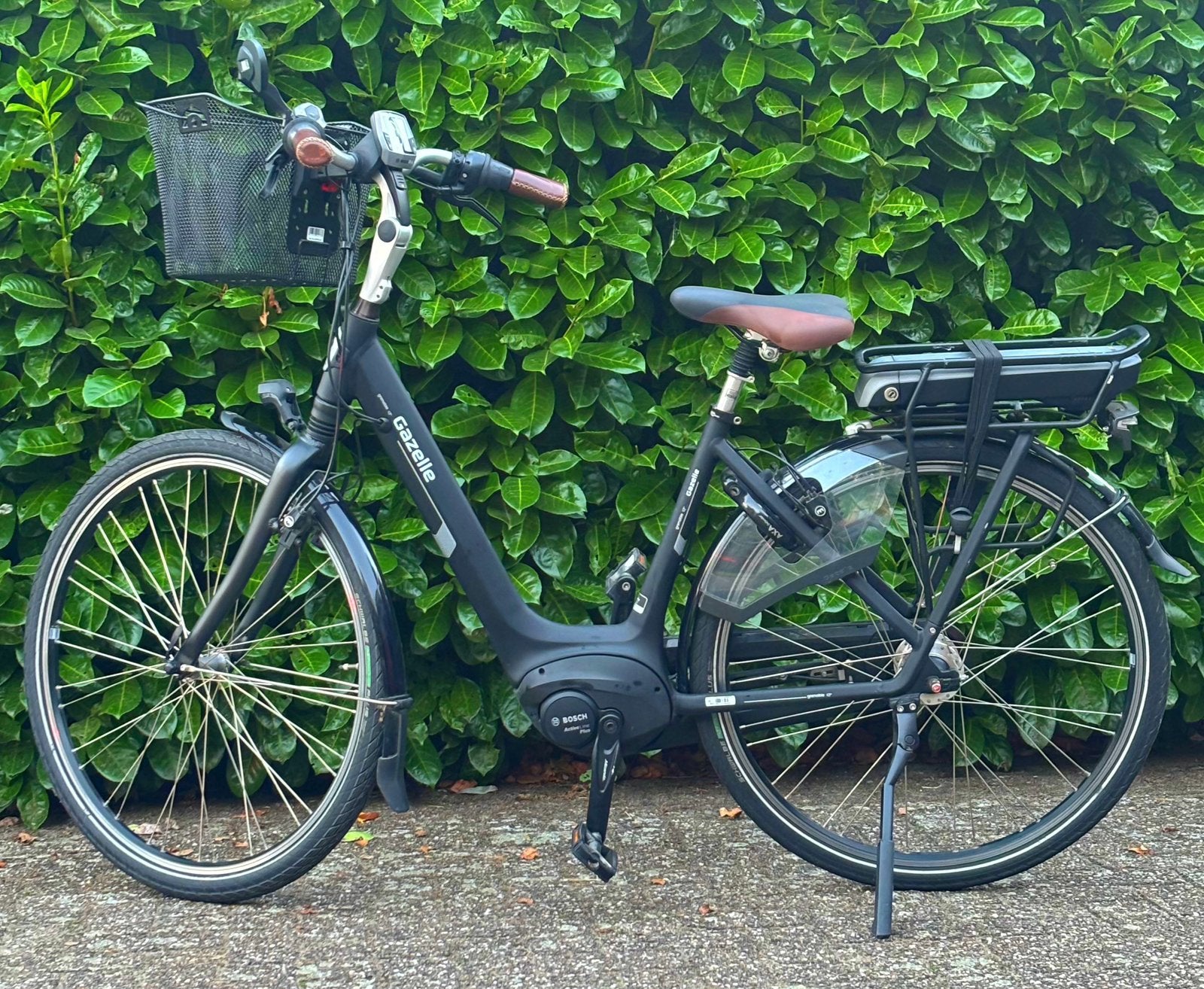 Elektrische Gazelle Grenoble C7+ // 2200 km TOTAAL, Ophalen, Zo goed als nieuw, 47 tot 51 cm, 50 km per accu of meer