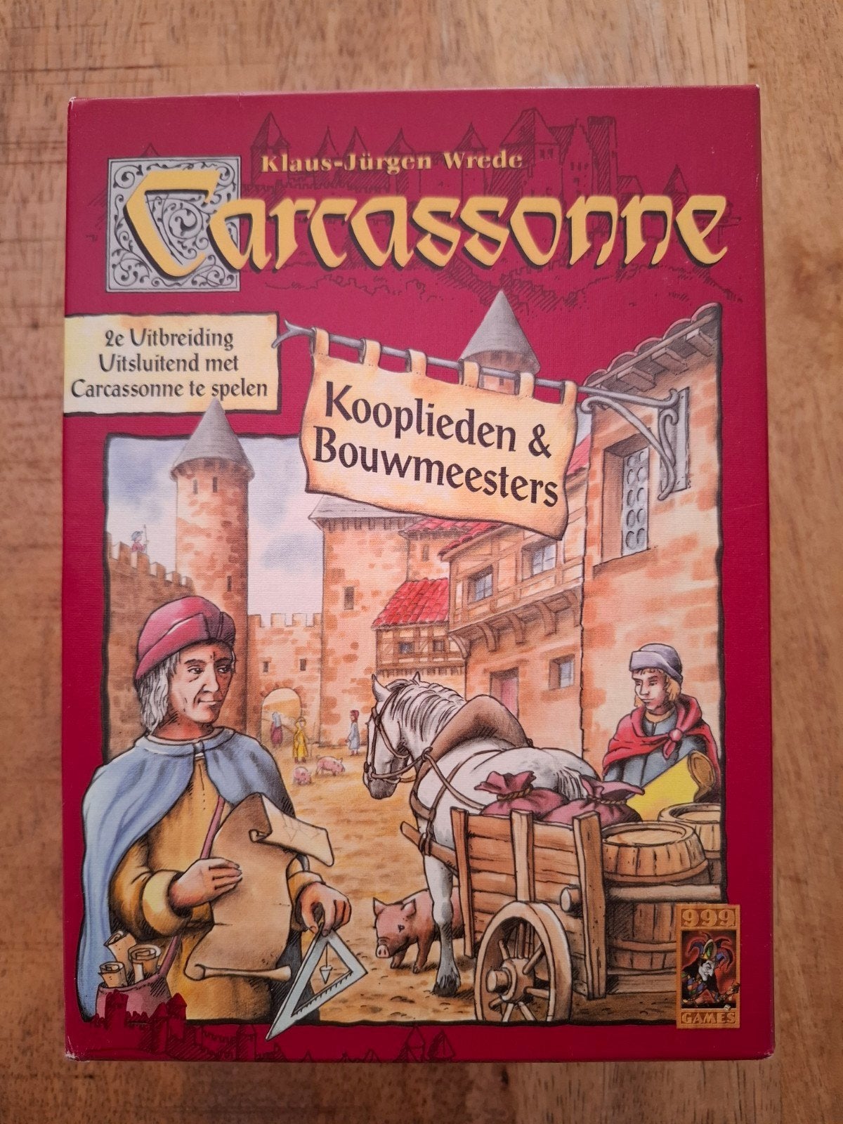 Carcassonne uitbreiding kooplieden en bouwmeesters, Ophalen of Verzenden