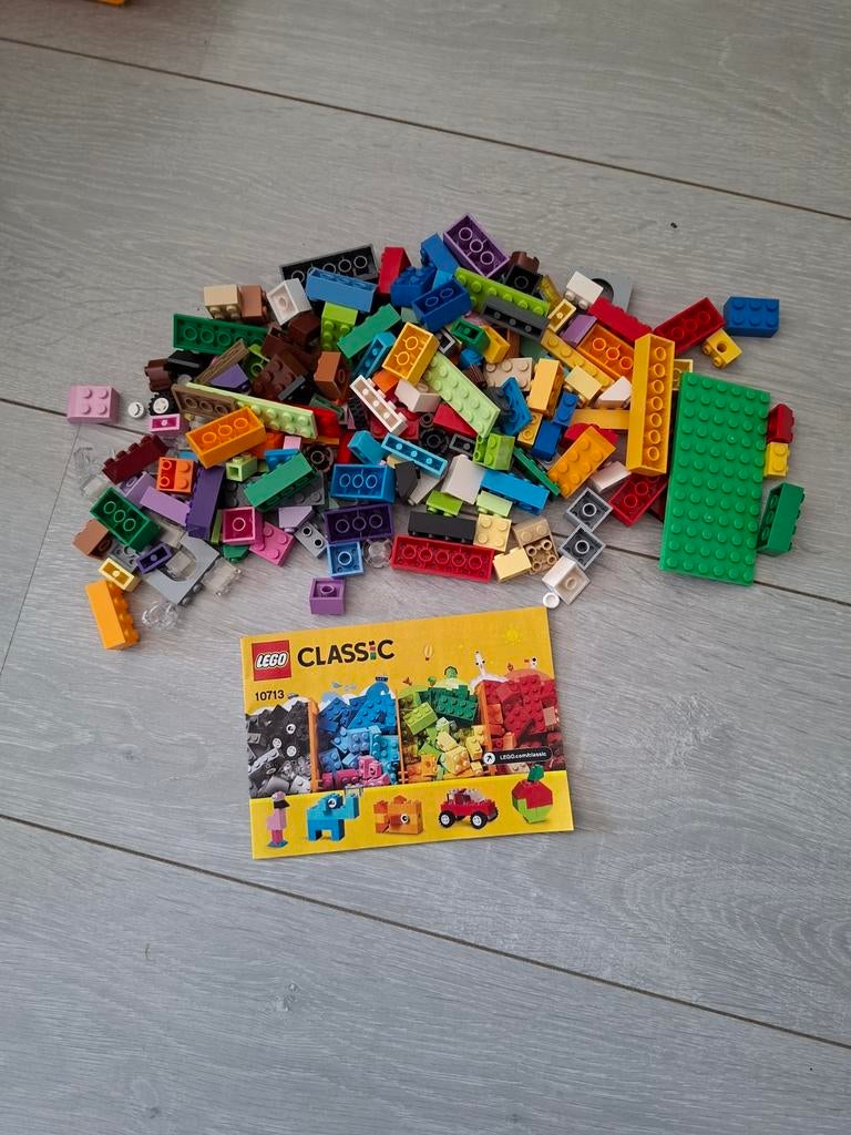 LEGO Classic 10713 Creatieve met bouwinstructies, Ophalen of Verzenden, Gebruikt, Losse stenen, Lego
