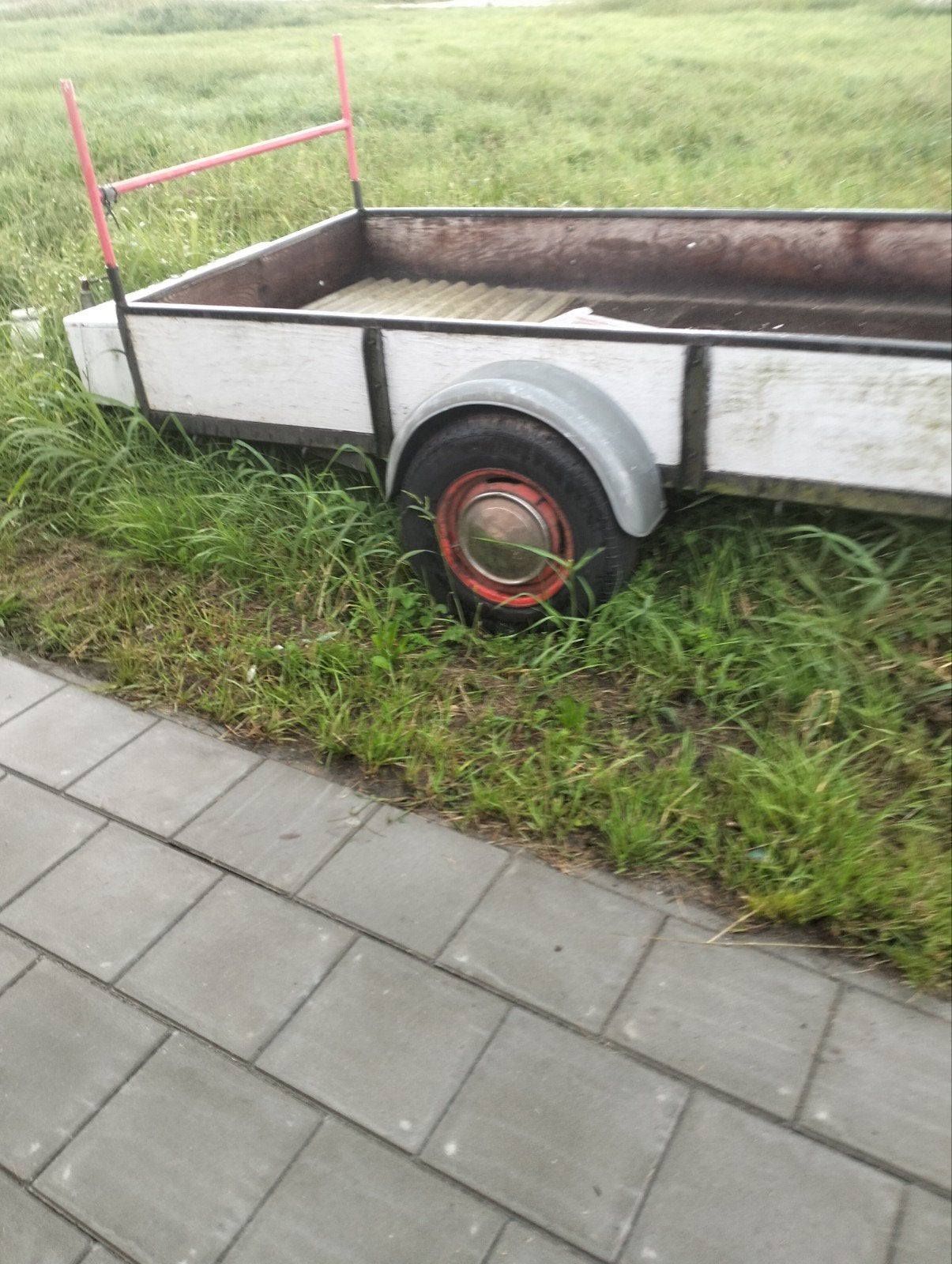 Gebruikte aanhanger - Ideaal voor tuin en klusjes, Auto diversen, Aanhangers en Bagagewagens, Ophalen, Gebruikt