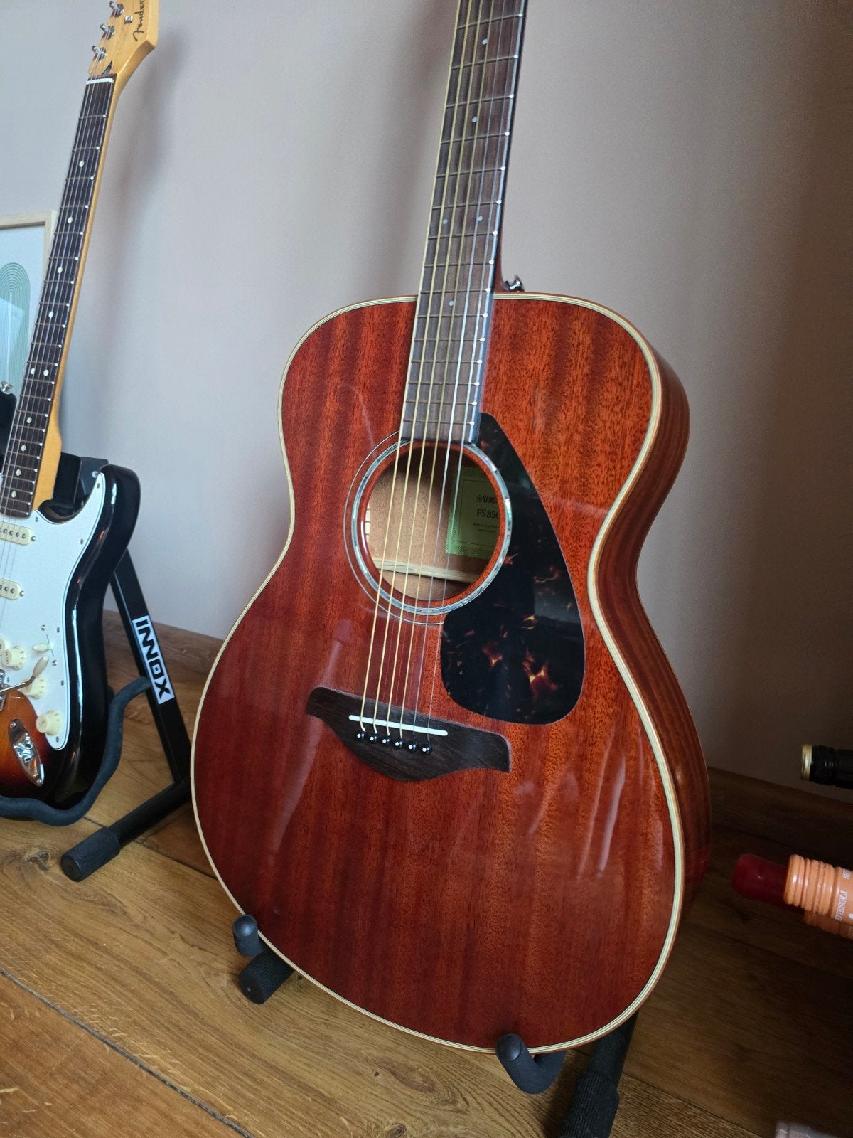 akoestische gitaar, Muziek en Instrumenten, Ophalen, Zo goed als nieuw, Western- of Steelstringgitaar