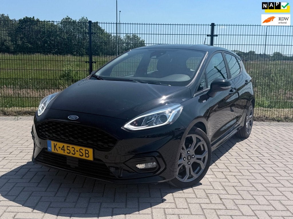 Ford Fiesta 1.0 EcoBoost ST-Line | Carplay | PDC | Camera |, Voorwielaandrijving, Stof, Gebruikt, 49 €/maand