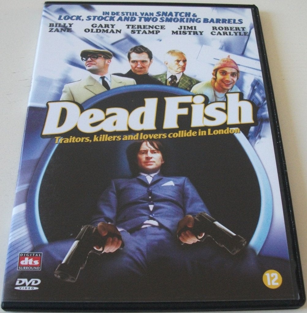 Dvd *** DEAD FISH *** Traitors, killers and lovers, Nederlands, Ophalen of Verzenden, Zo goed als nieuw, Vanaf 12 jaar