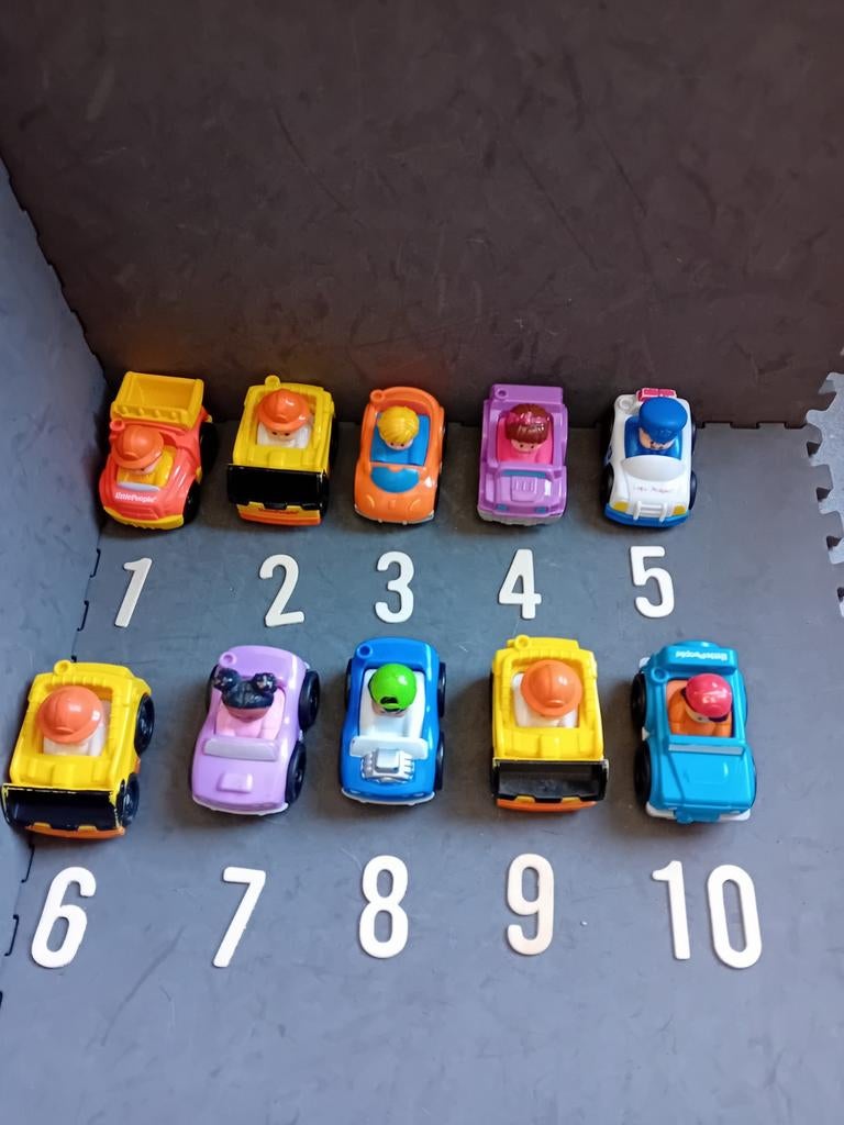 Fisher Price Little People Wheelies auto's, Kinderen en Baby's, Speelgoed | Fisher-Price, Gebruikt, ., Ophalen of Verzenden, Fisher Price