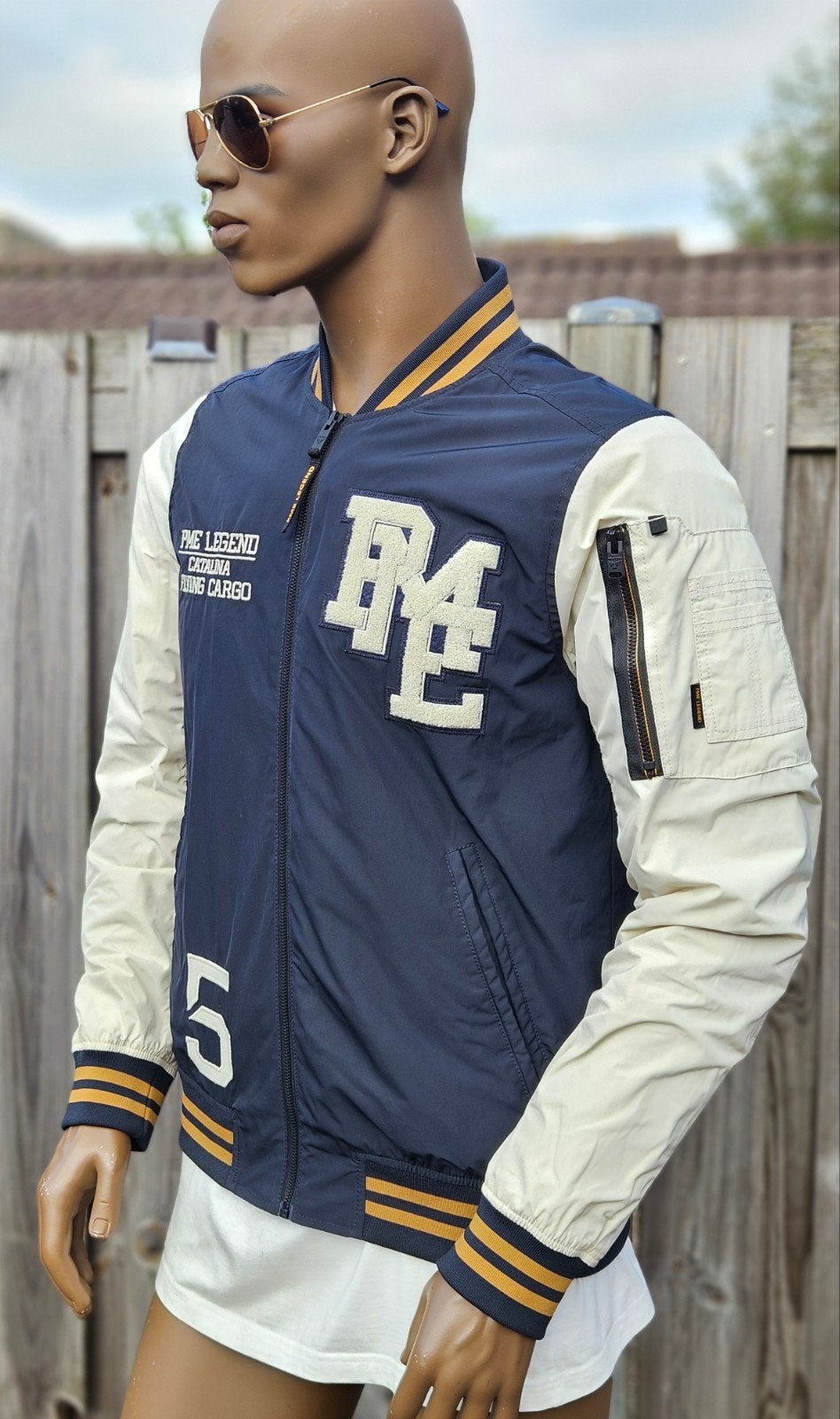 PME Legend "Reliant" varsity - bomber jacket / jas (M)  2024