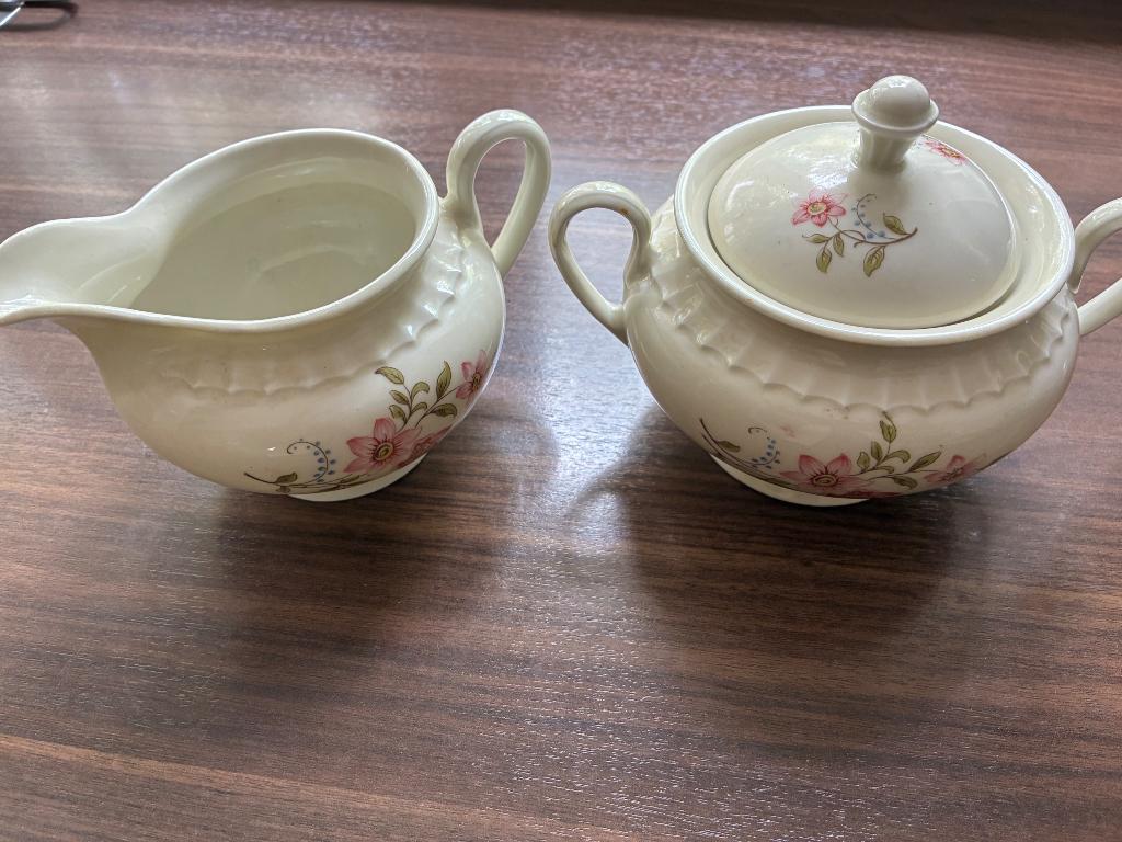 Mosa melkkan/suikerpot vintage, Ophalen, Gebruikt