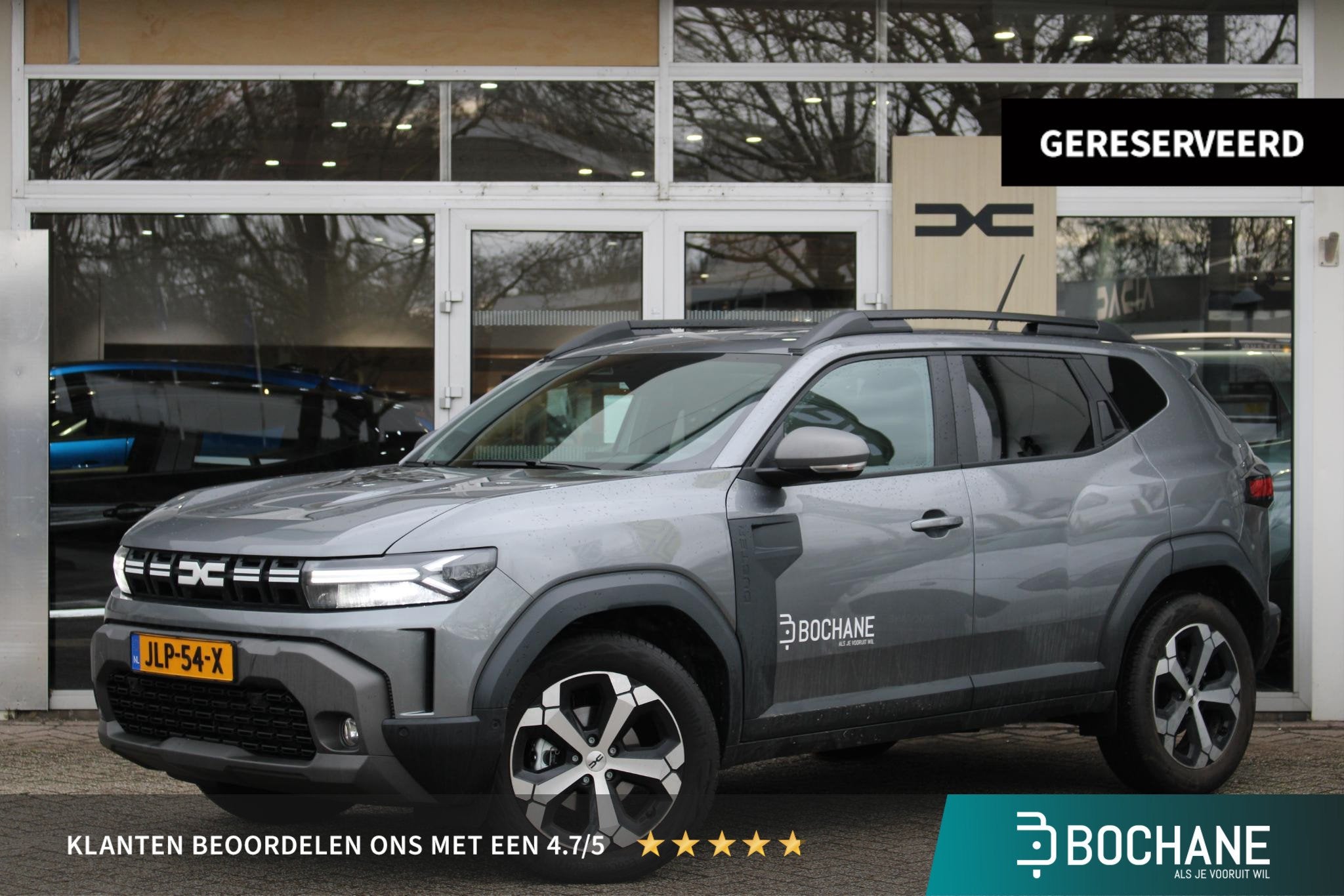Dacia Duster 1.6 Hybrid 140 Journey | DEMO |, Auto's, Dacia, Stof, 4 cilinders, Origineel Nederlands, Bedrijf