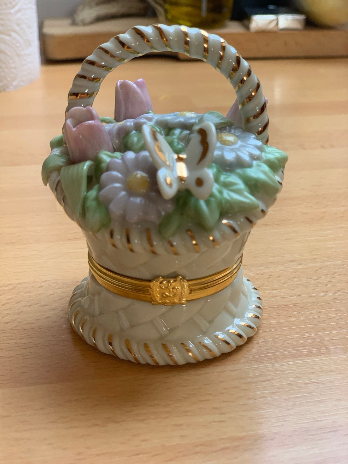 Lenox Treasures "Basket of Blossoms" Exclusieve Editie, Ophalen of Verzenden