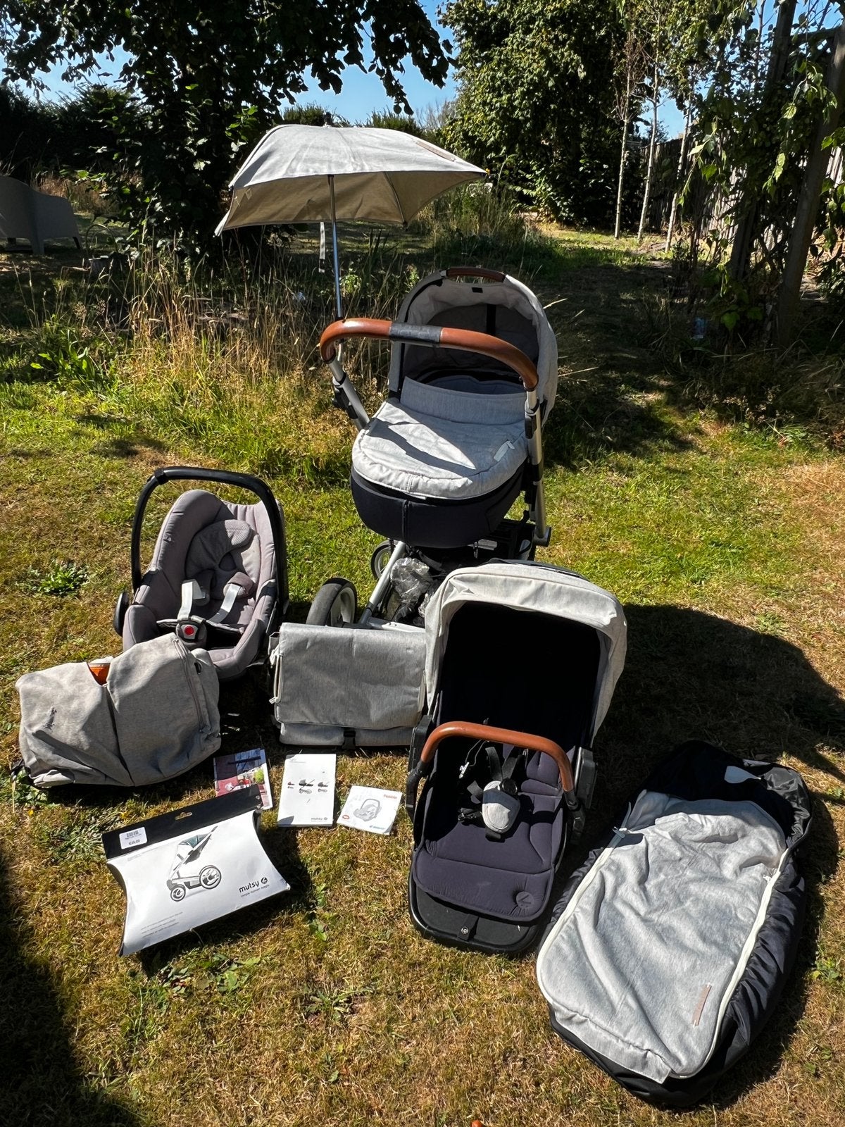 Complete Mutsy Igo kinderwagen met MaxiCosy en assecoires, Ophalen, Gebruikt, Combiwagen, Met autostoeltje