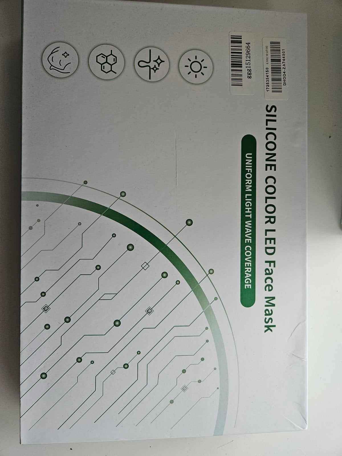 Siliconen LED Gezichtsmasker voor Huidverzorging, Ophalen of Verzenden