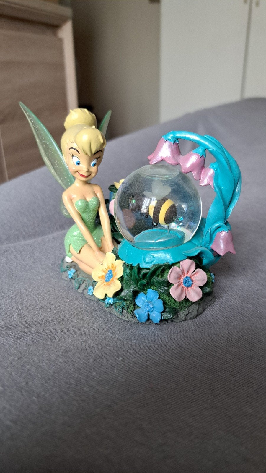 Tinkerbell sneeuwbol met bijtje - Disney, Verzamelen, Ophalen, Zo goed als nieuw