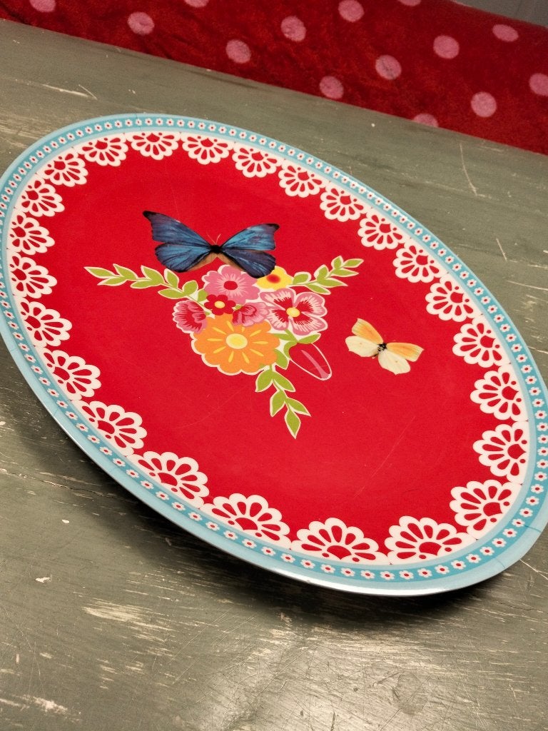 Melamine dienblad, Overige materialen, Gebruikt, Overige typen, Ophalen of Verzenden