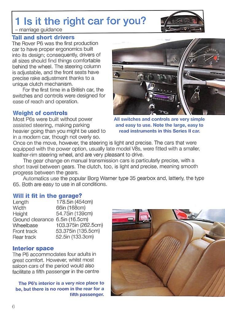 Rover 2000, 2200 & 3500, Verzenden