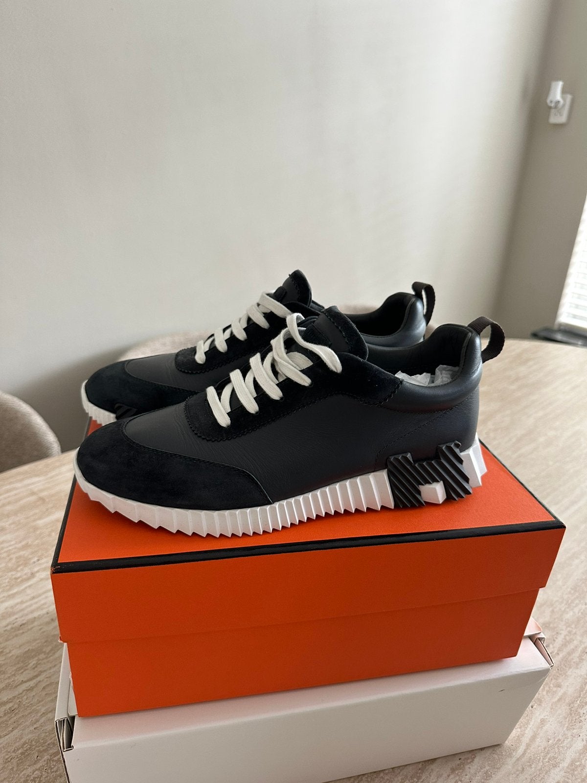HERMES SCHOENEN, Blauw, Overige typen, Ophalen of Verzenden, Zo goed als nieuw