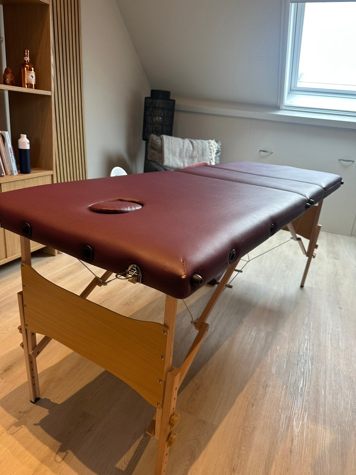 Opvouwbare massage/behandeltafel, Ophalen, Gebruikt, Massagetafel